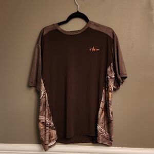 Men's Habit Realtree Brown Camo Shirt